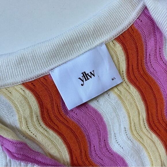 YLLW Felix Knit Dress — Sorbet M-L - Picture 5 of 10